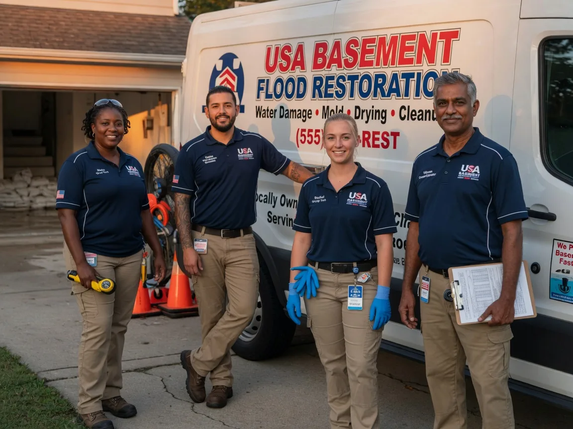 Basement Flood Cleanup company in Shawmut, ME