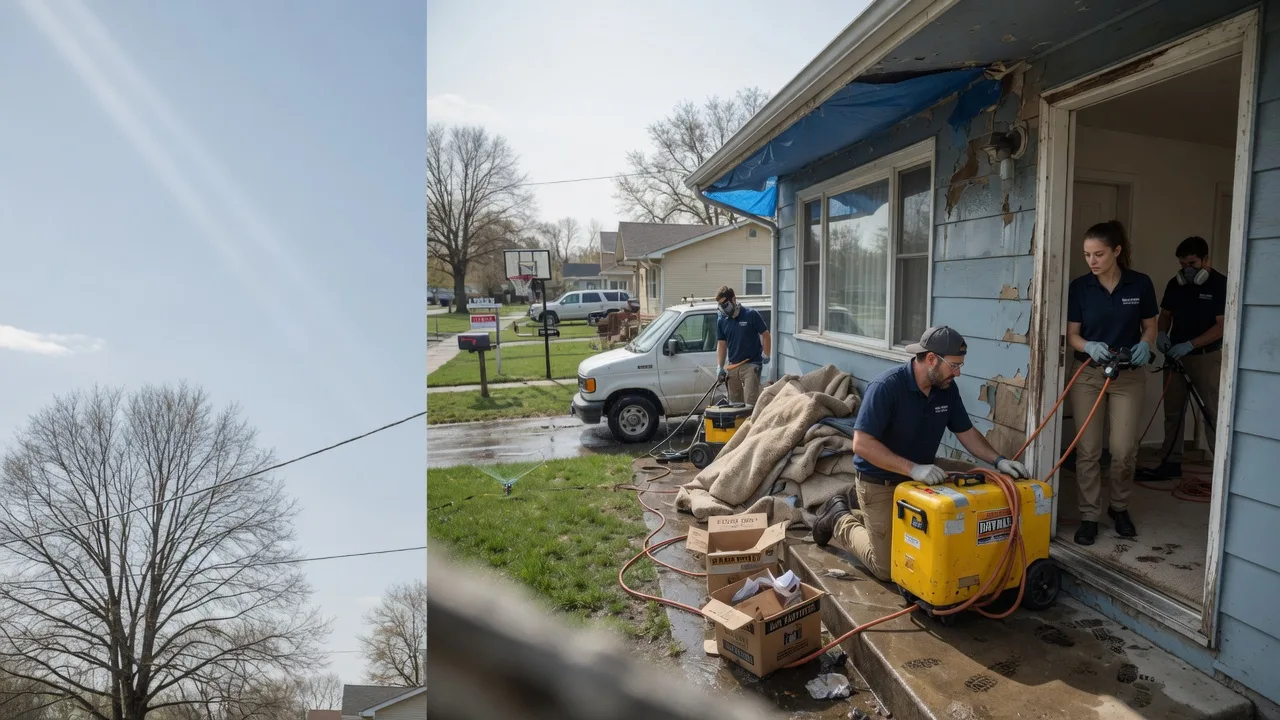 Basement Flood Cleanup in Shawmut, ME near me